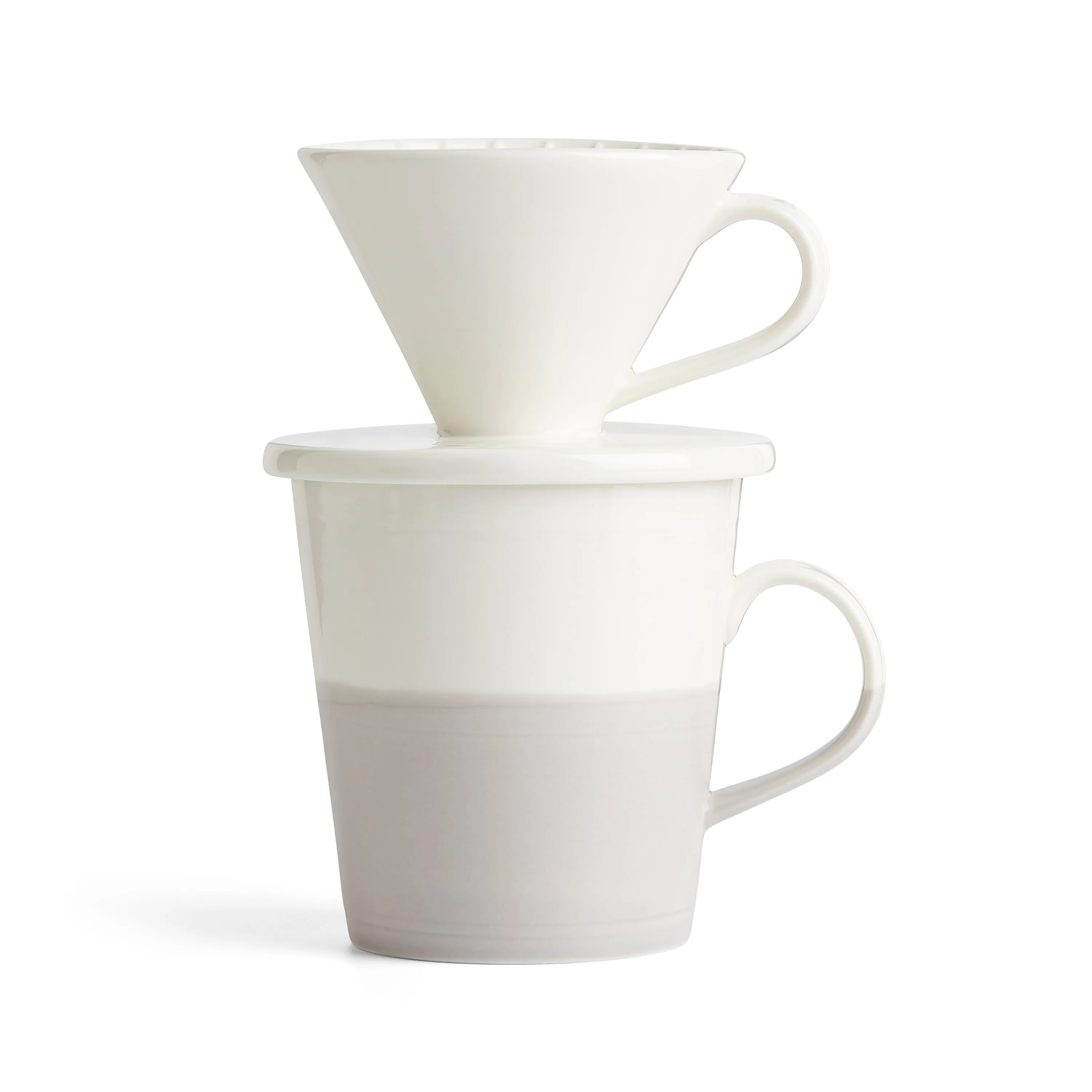 1815 Coffee Studio Grey Mug Pour Over, 2 Piece Set