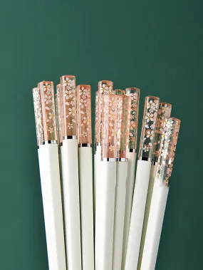 1pair Flower Pattern Chopsticks