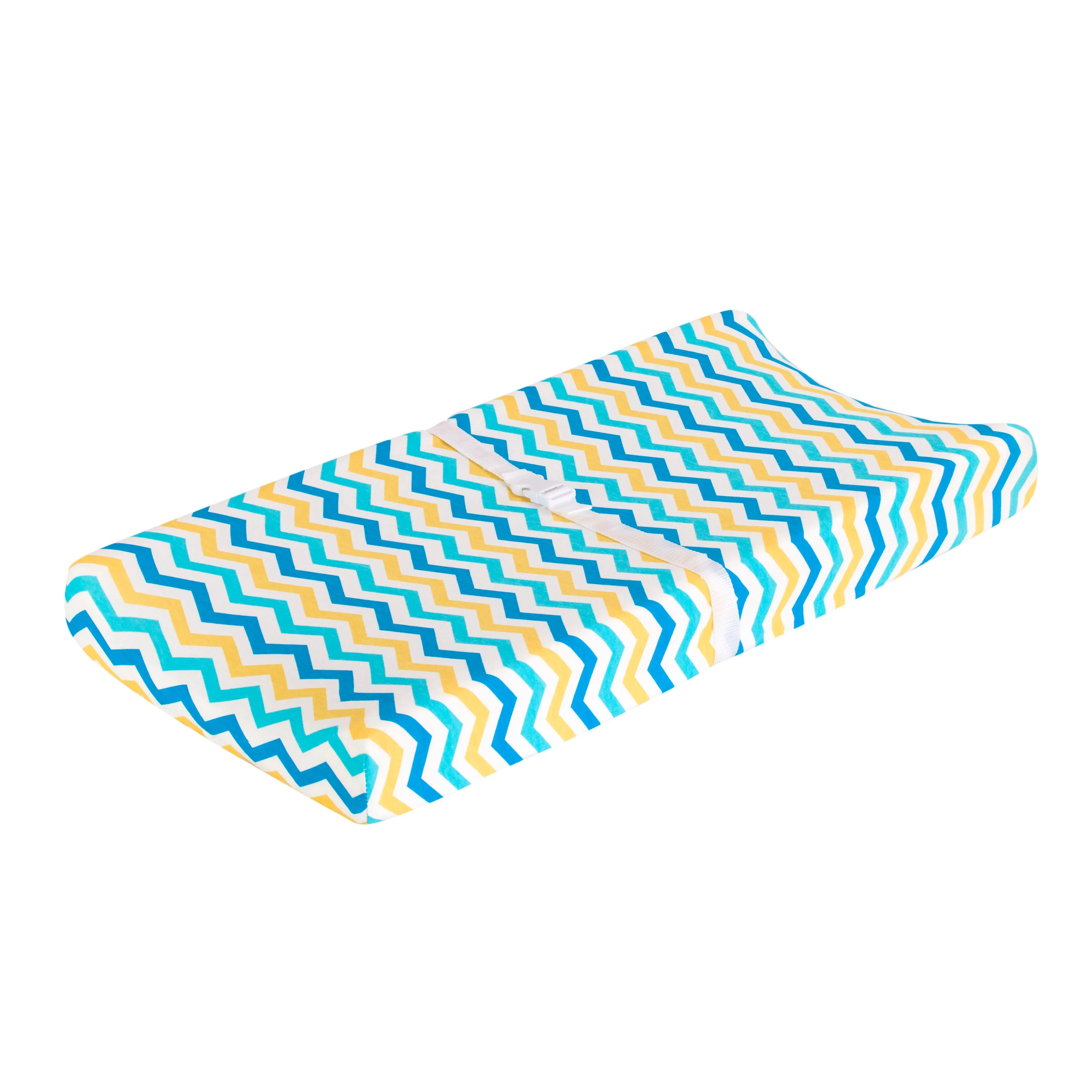 2 Pack Cotton Jersey Knit Changing Pad Cover - Cars/Chevron