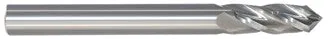 208-662500: 1/4in. Dia., 2-1/2in. Overall Length, 4-Flute, Carbide Drill Mill- SE, 120 deg, Uncoated, USA