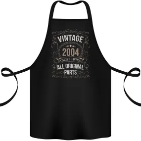 20th Birthday Limited Edition 2004 Cotton Apron 100% Organic