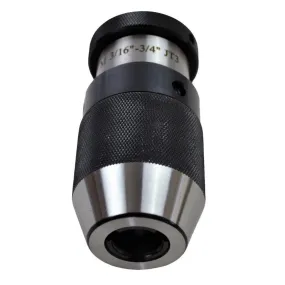 3/16-3/4" JT3 Keyless Drill Chuck