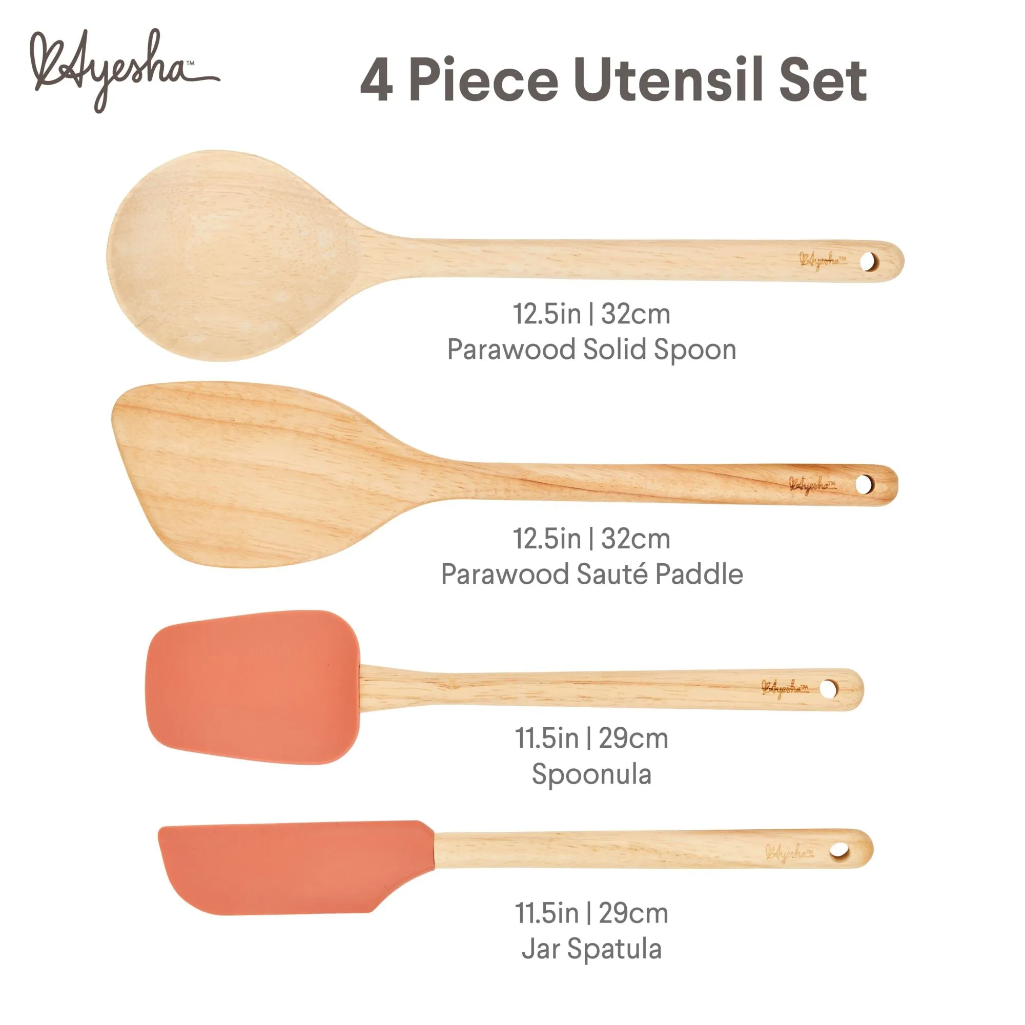 4-Piece Cooking Utensil Set