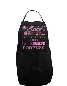 A Mother Holds Mother's Day Dark Adult Apron