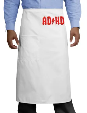 ADHD Lightning Bolt Rockstar Adult Bistro Apron