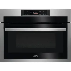 AEG KME761080M 59.5cm Built In CombiQuick Combination Microwave compact oven  Stainless Steel