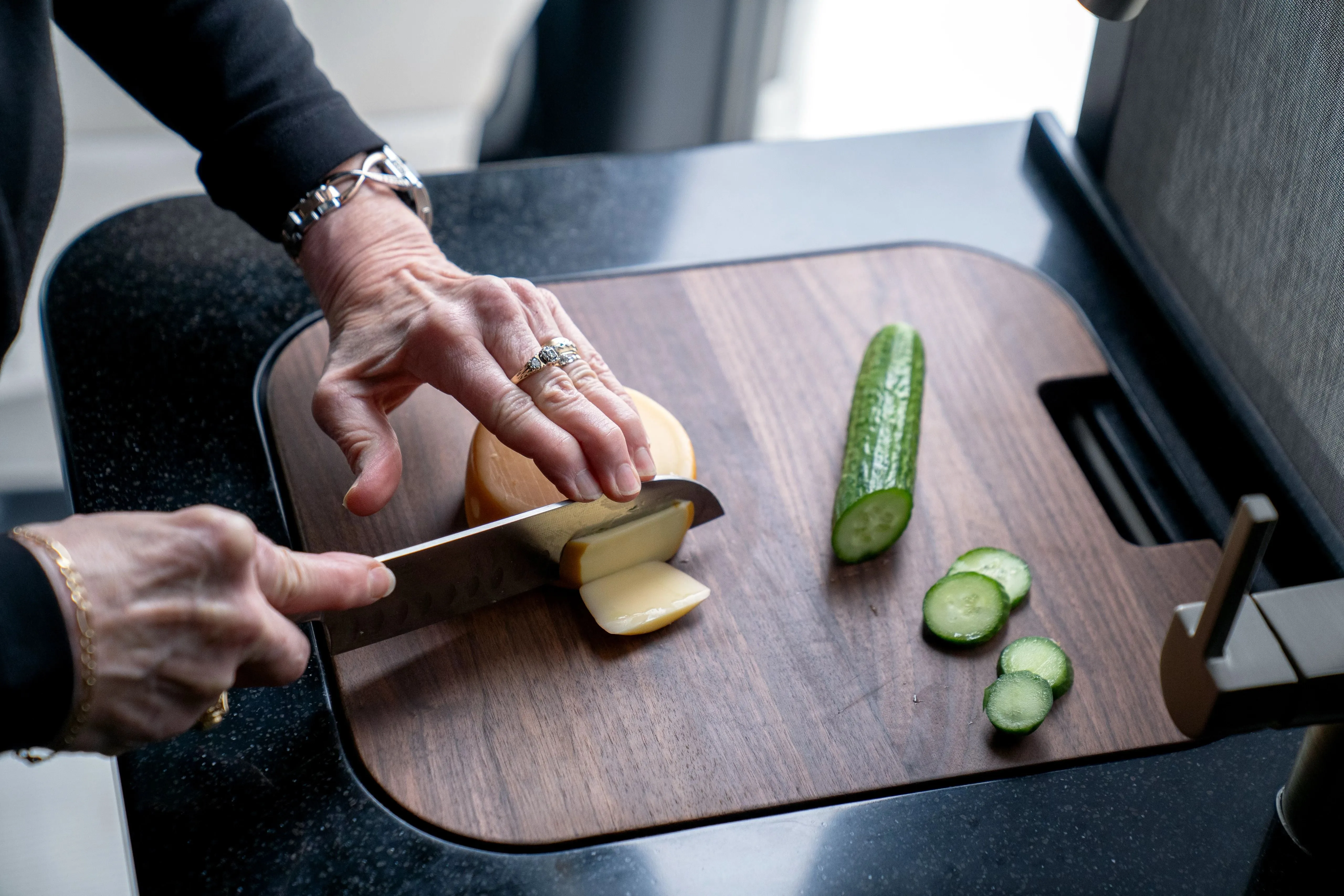 Airstream Custom Sink Cutting Boards for Interstate 19X