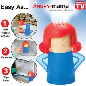 Angry Mama Microwave Oven Steam Cleaner