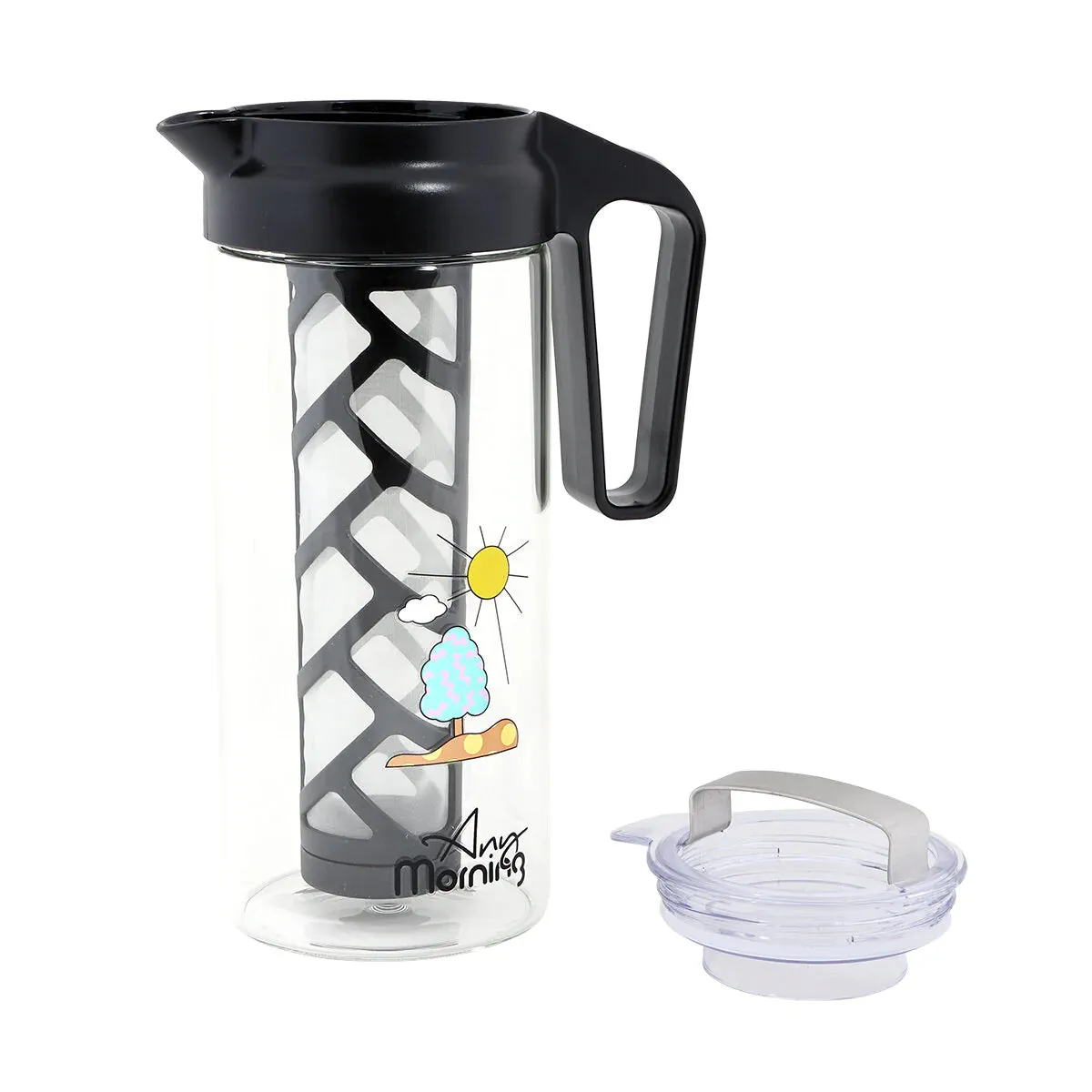 Any Morning Cold Brew Coffee Maker, Coffee Brewer for Ice Coffee & Ice Tea, 1300 Ml