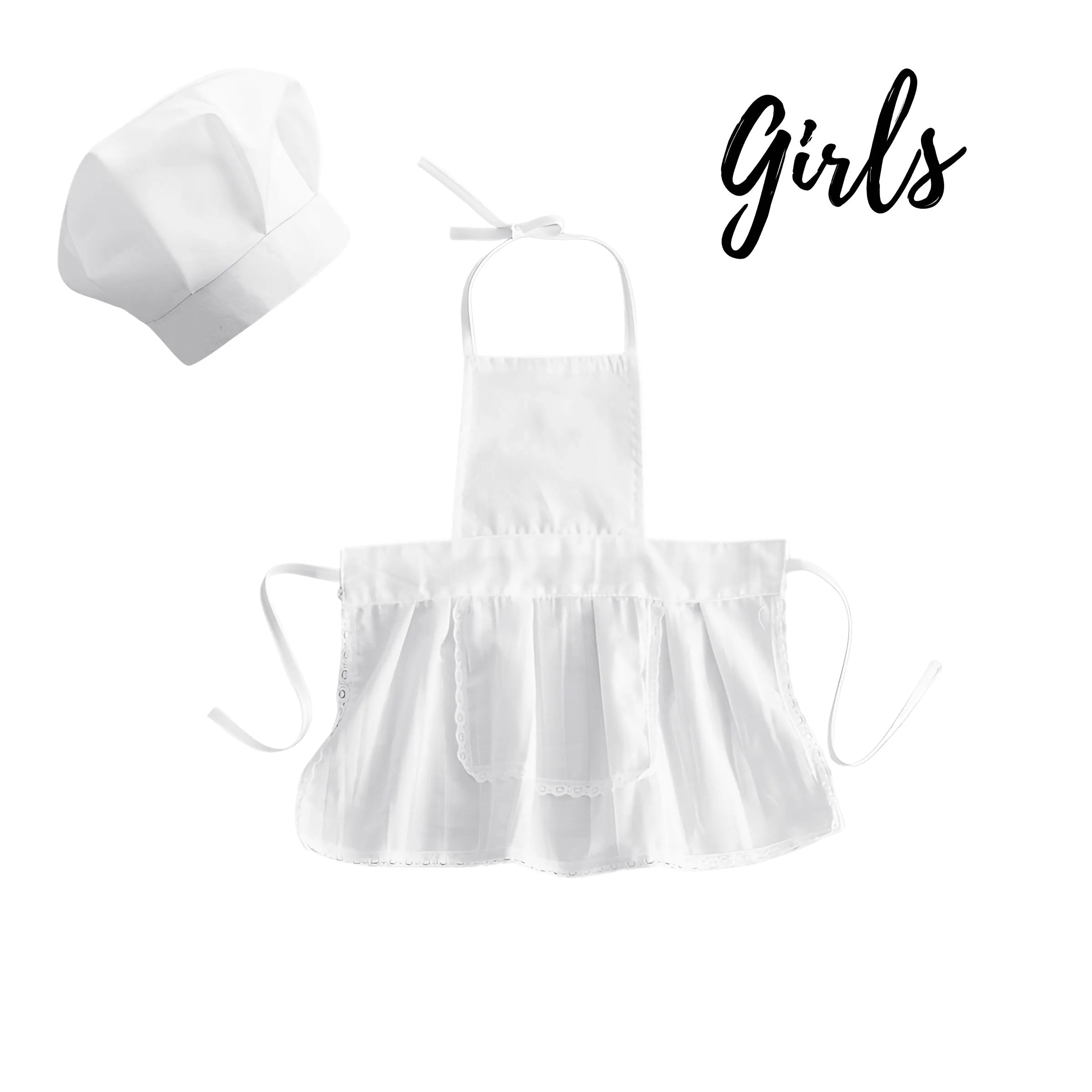 Baby Chef Apron   Hat