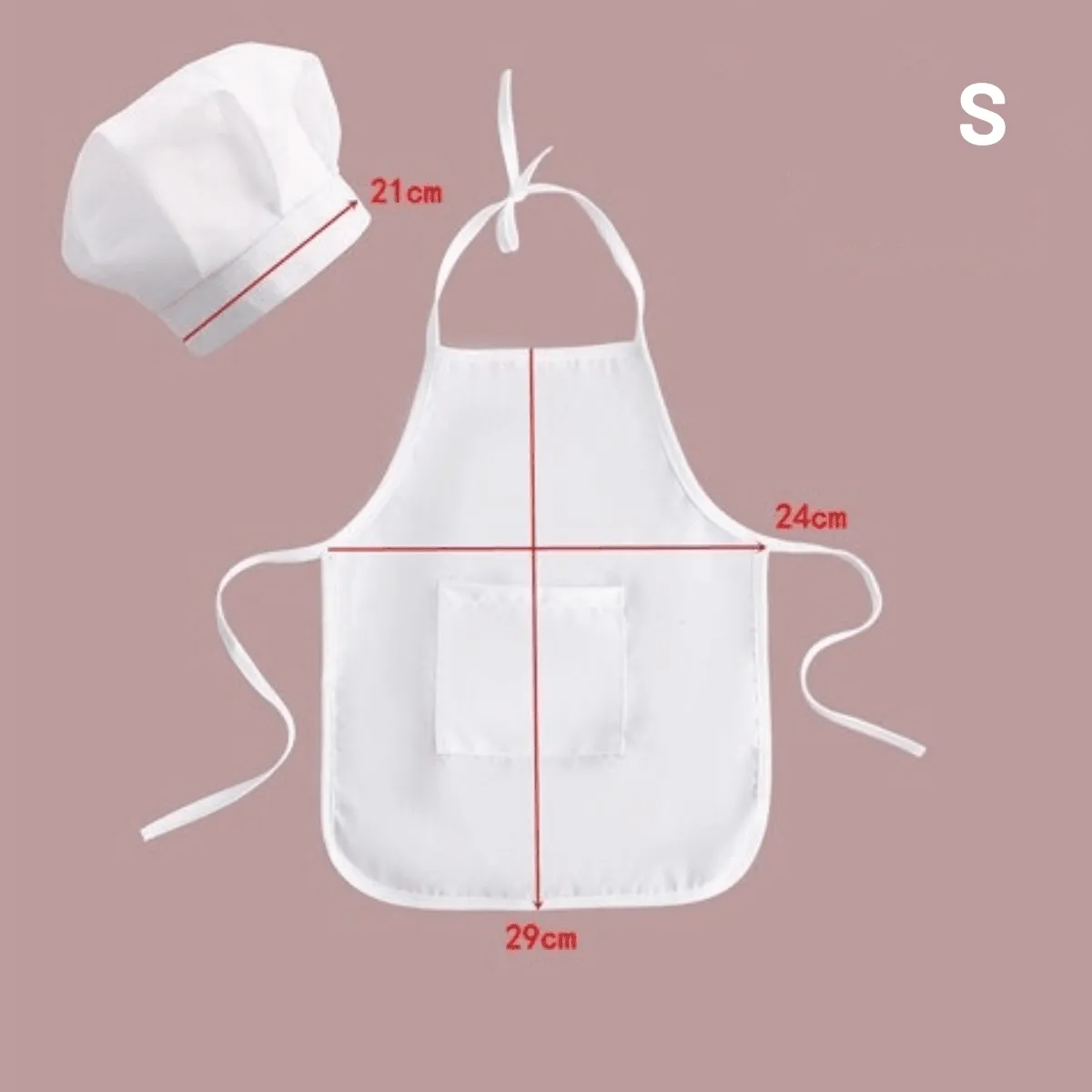 Baby Chef Apron   Hat