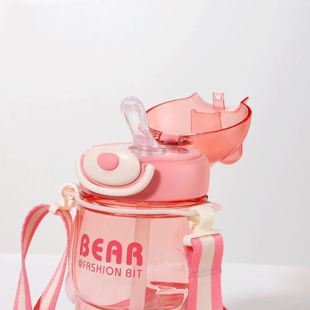 Bear Robot Shape Water Bottle For All Bear Lovers(800ML)