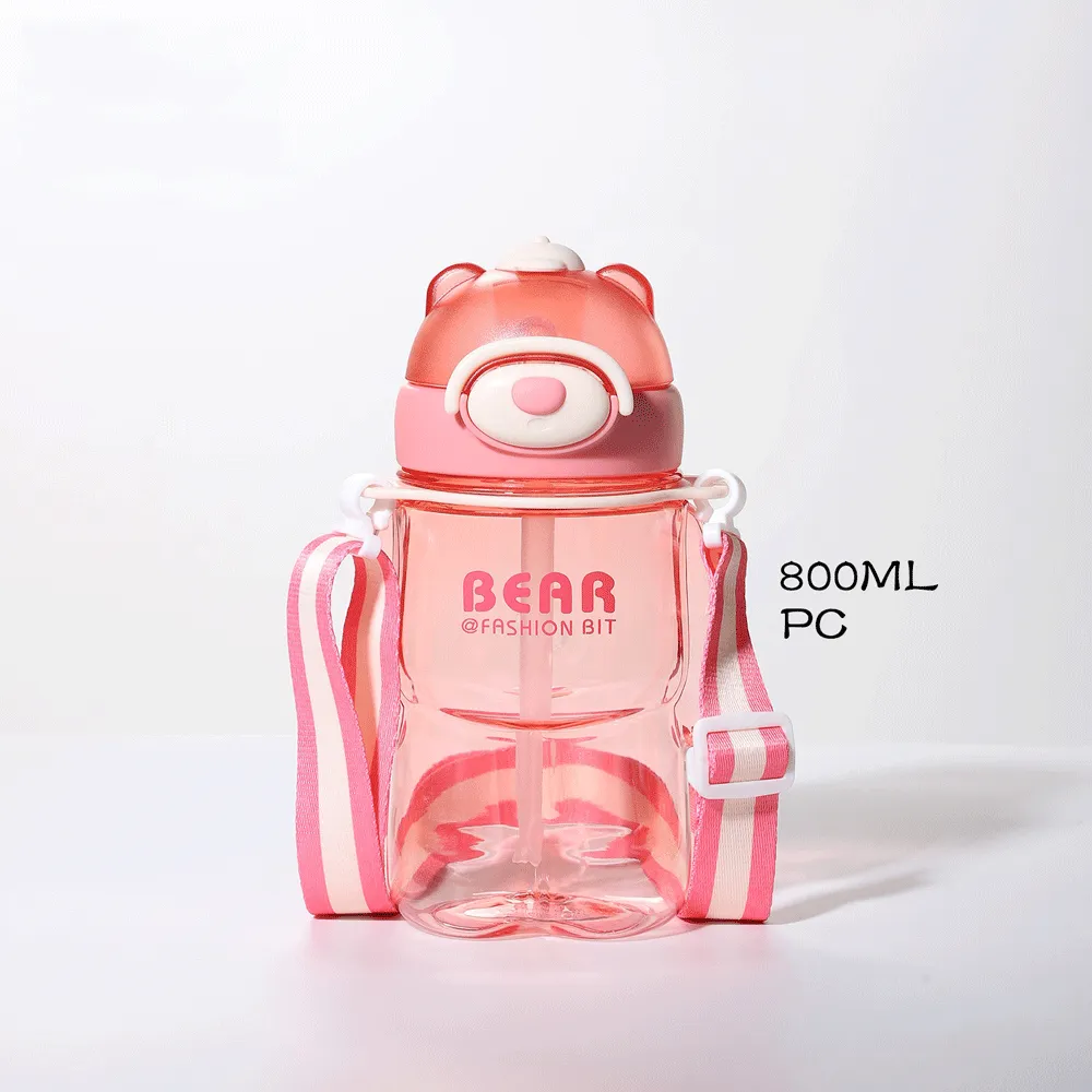 Bear Robot Shape Water Bottle For All Bear Lovers(800ML)