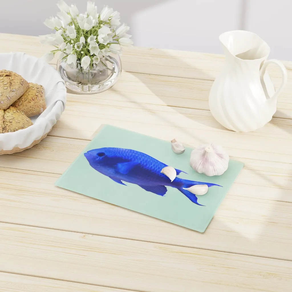 Blue Fish Cutting Board