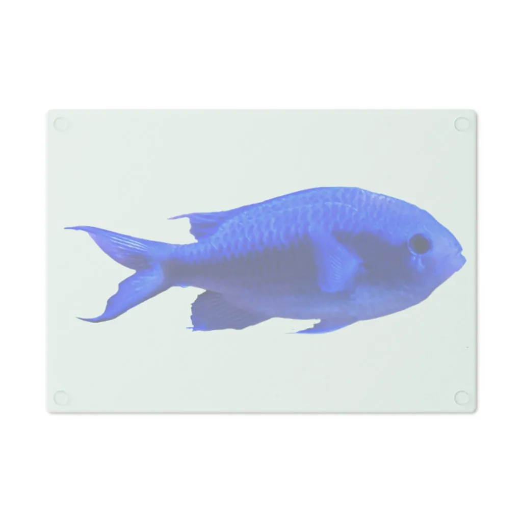 Blue Fish Cutting Board