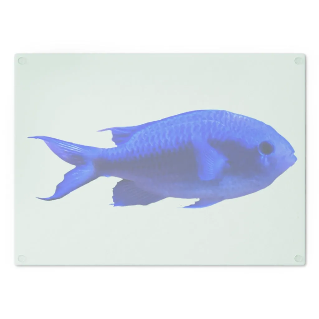 Blue Fish Cutting Board