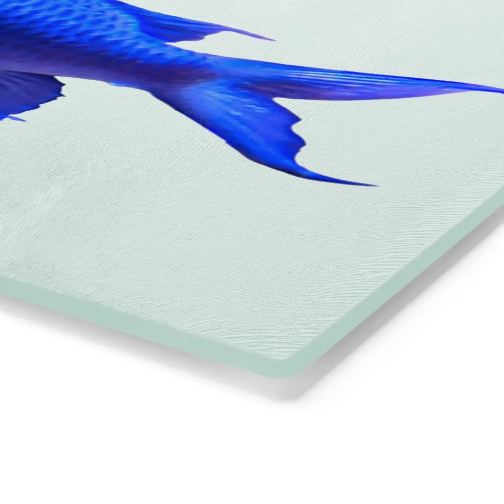 Blue Fish Cutting Board