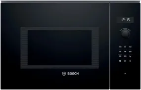 Bosch BEL554MB0I 25 Litre Series 6 Built-In Microwave Oven Stainless Steel Microwave Oven (Black) (Series 6)