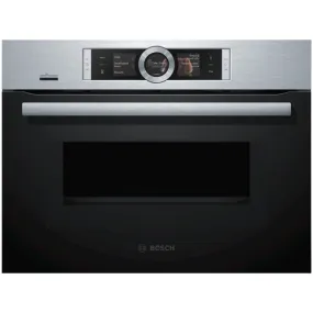 Bosch CMG676BS6B Serie 8 Built-in compact oven with microwave function 60 x 45 cm Stainless steel