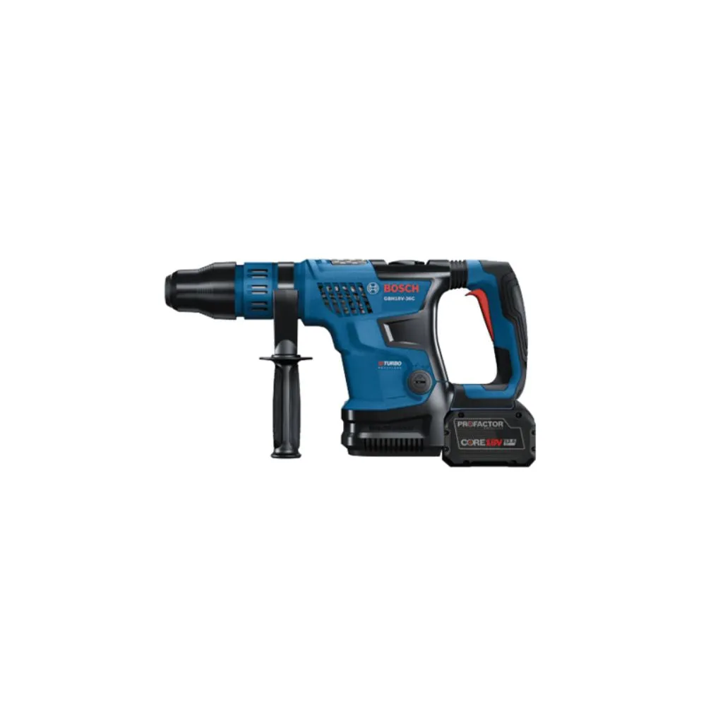 Bosch GBH18V-36CK27 18V PROFACTOR 1-9/16 SDS-max Rotary Hammer w/ (2) 12.0 Ah CORE Exclusive Batteries