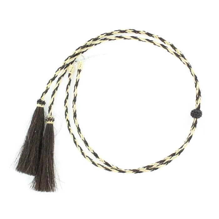 Braided Horsehair Stampede String with Pins #0296248