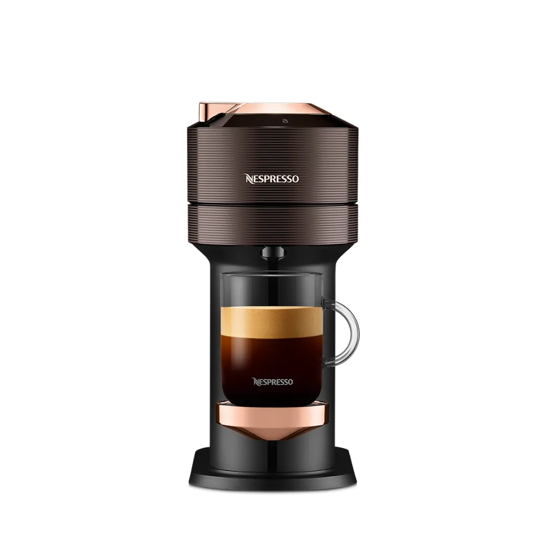 [Bundle Deal] Nespresso Vertuo Next Premium GDV1 (Rich Brown) Coffee Machine & Aeroccino Milk Frother