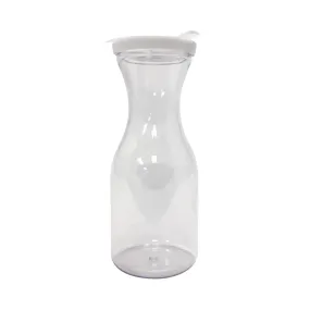 CAC China DCTL-05 Decanter Beverage Plastic W/ Cover Clear 0.5QT /Each