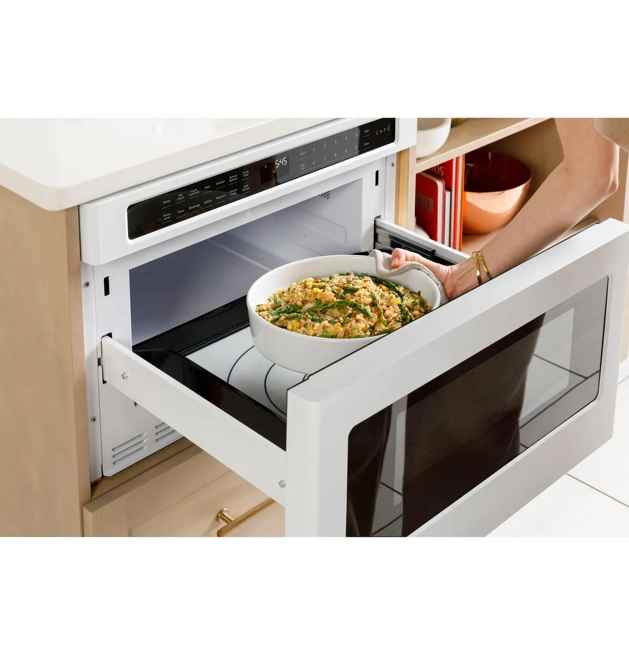 Cafe CWL112P3RD5 Caf(eback)™ Built-In Microwave Drawer Oven