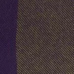 Caracas Merino Blanket [Dark purple/Orange]