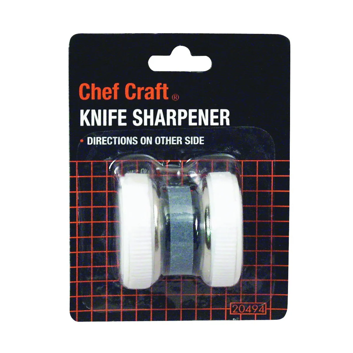 CHEF CRAFT 20494 Knife Sharpener, White