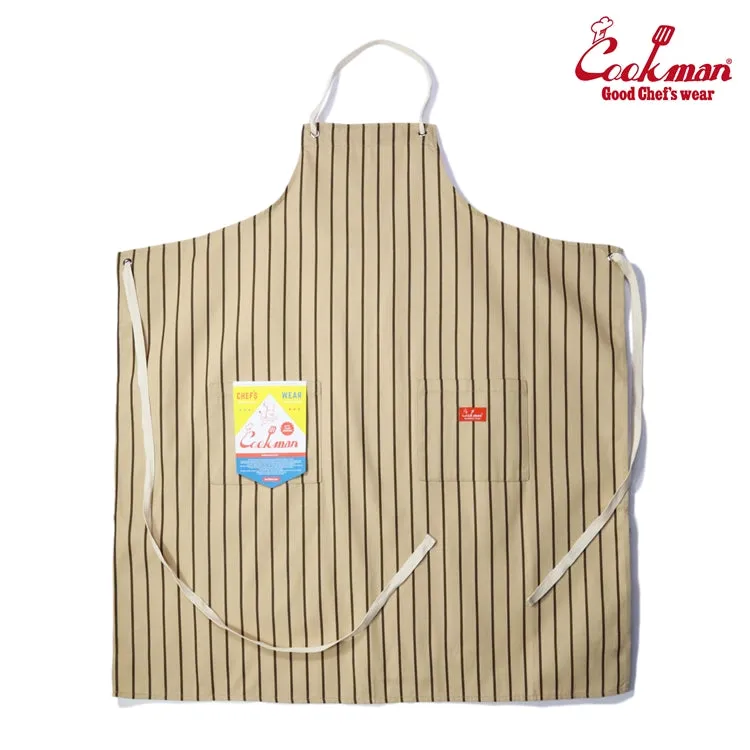 Cookman Long Apron - Mocha java