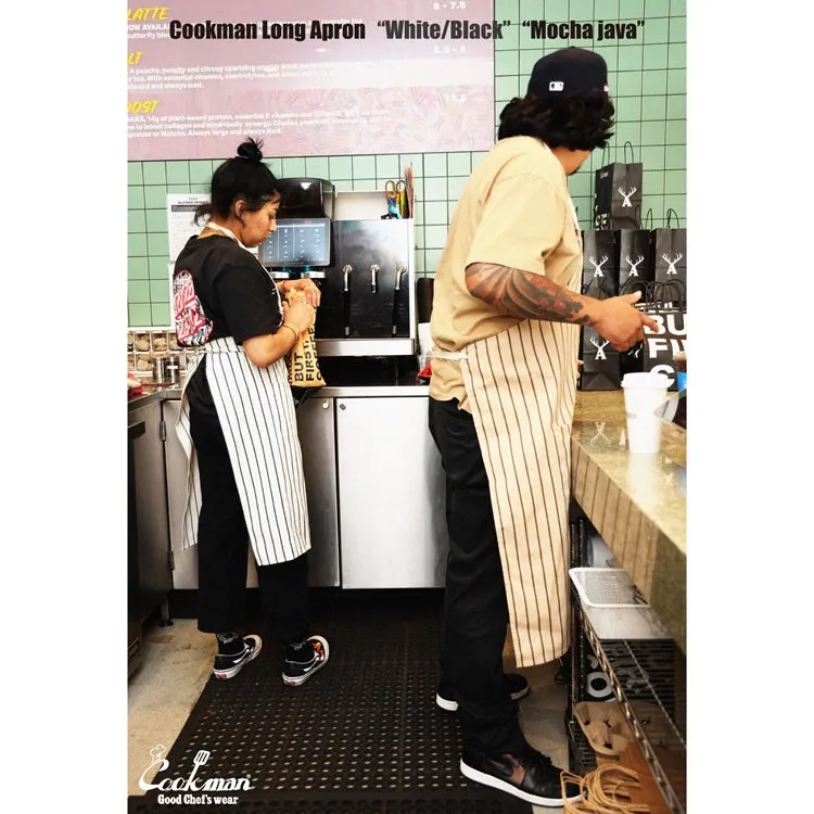 Cookman Long Apron - Mocha java