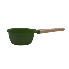 Cookut Lightweight Non-Stick Green Mini Saucepan, 16cm, BPA-Free