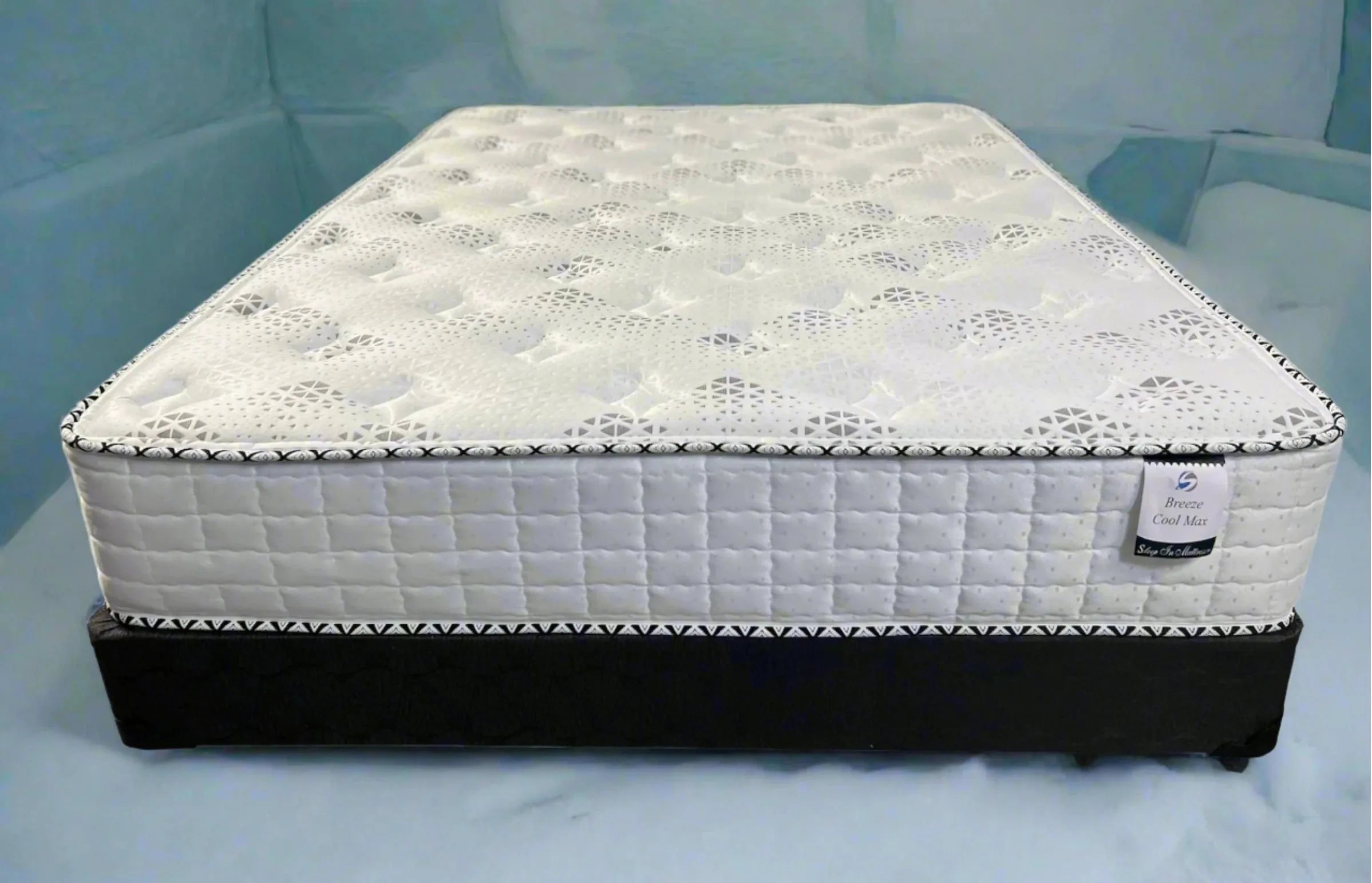 Cool Max Breeze Mattress 10" Pocket Coil Cool Tight Top Medium Firm