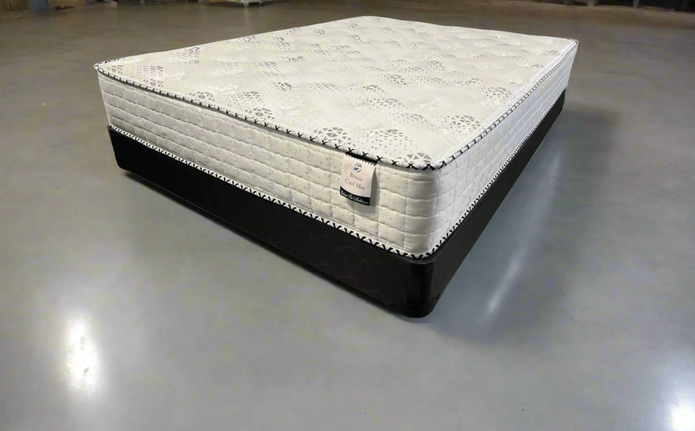 Cool Max Breeze Mattress 10" Pocket Coil Cool Tight Top Medium Firm