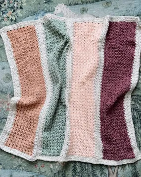 Crochet Kit - Bloom Baby Blanket