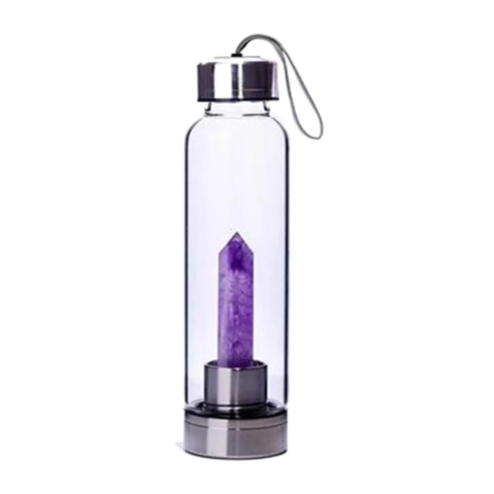 Crystal Healing Bottle - CRYSTALS ONLY 500ML