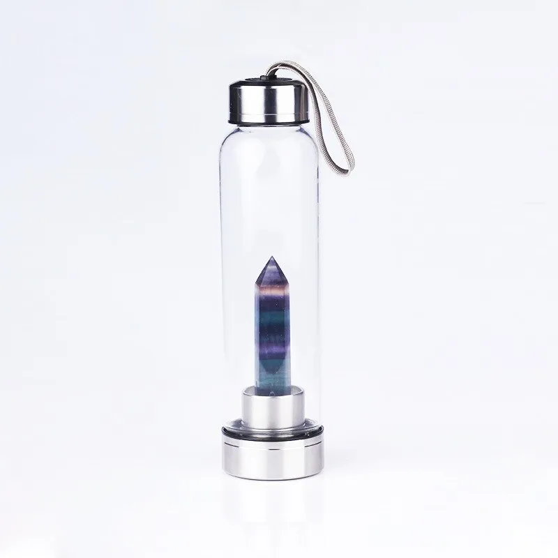 Crystal Healing Bottle - CRYSTALS ONLY 500ML