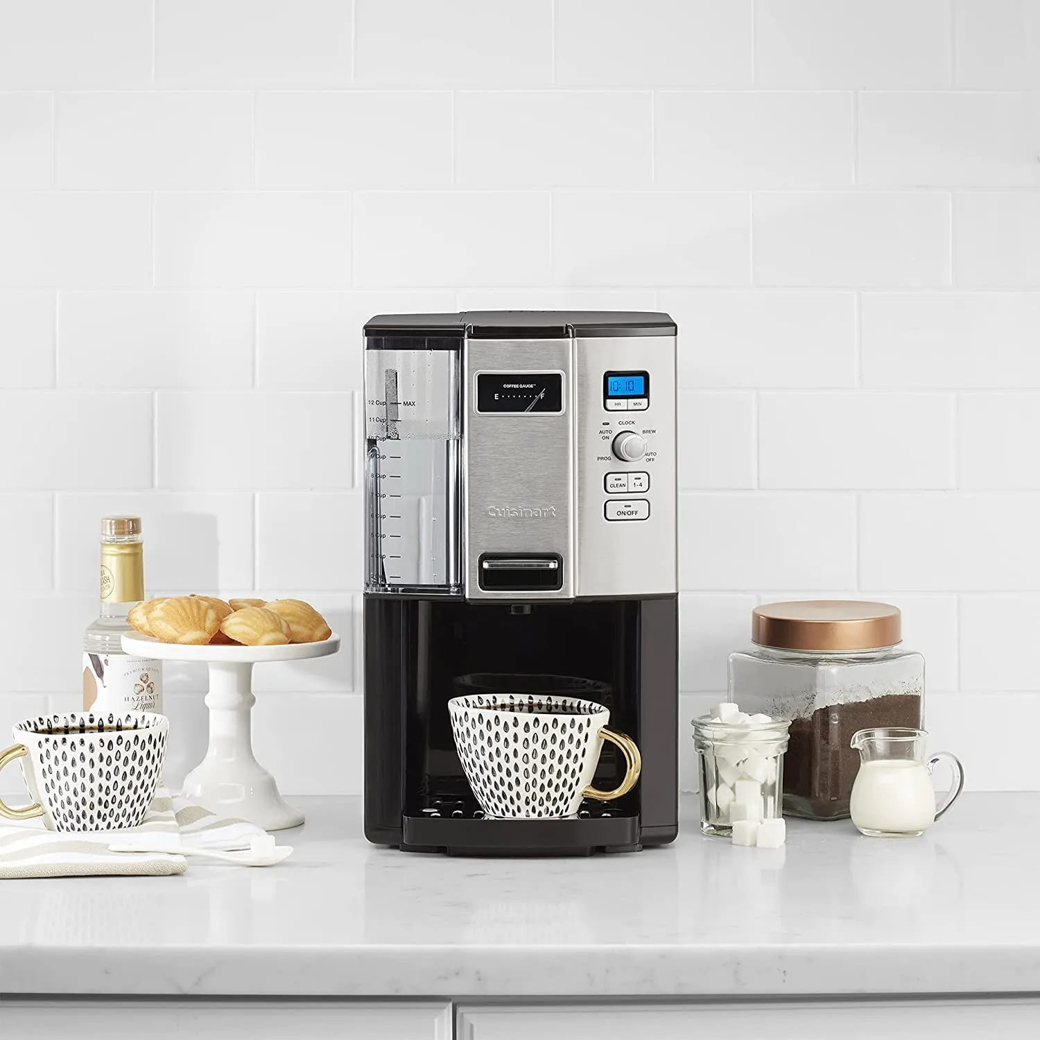 Cuisinart Coffee-on-Demand 12 Cup Programmable Coffeemaker Black - Certified Refurbished