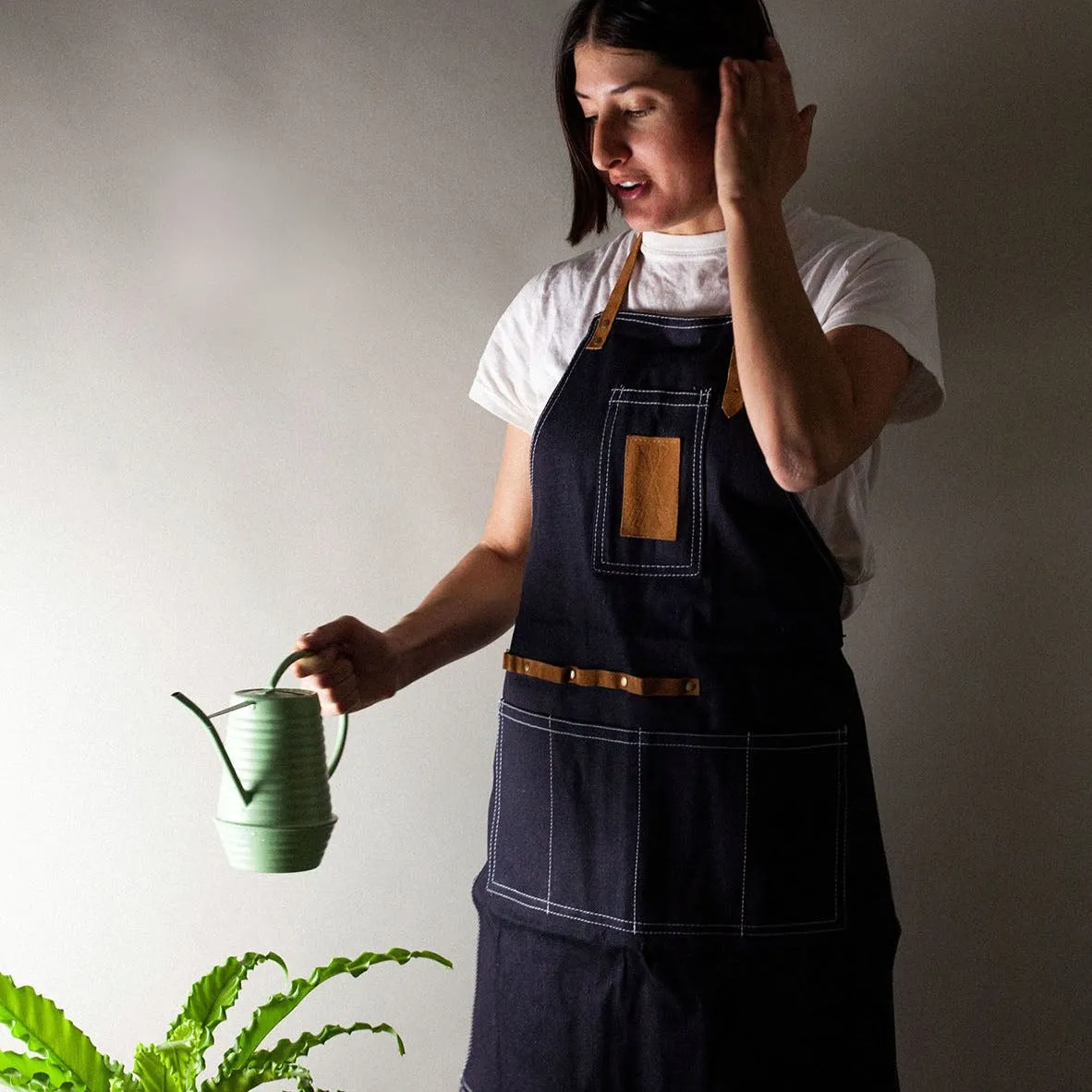 Denim Garden Apron