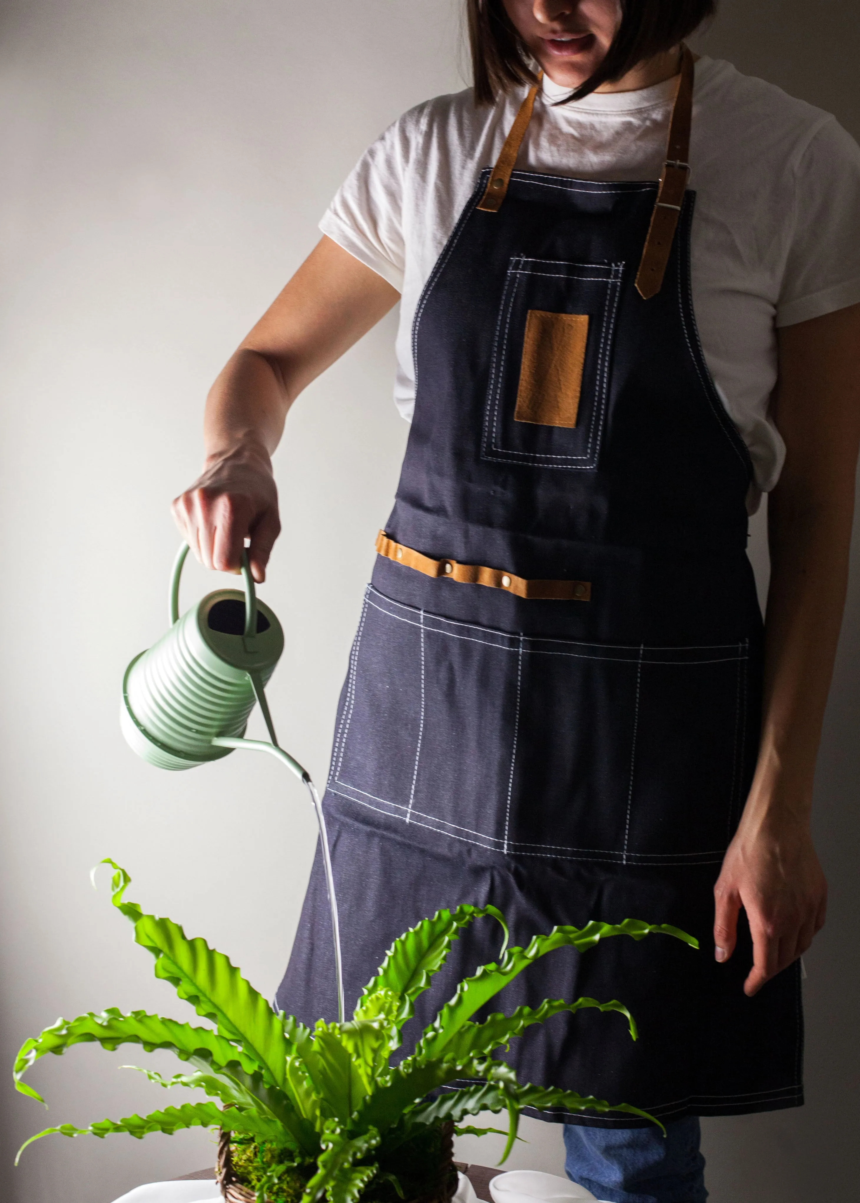 Denim Garden Apron