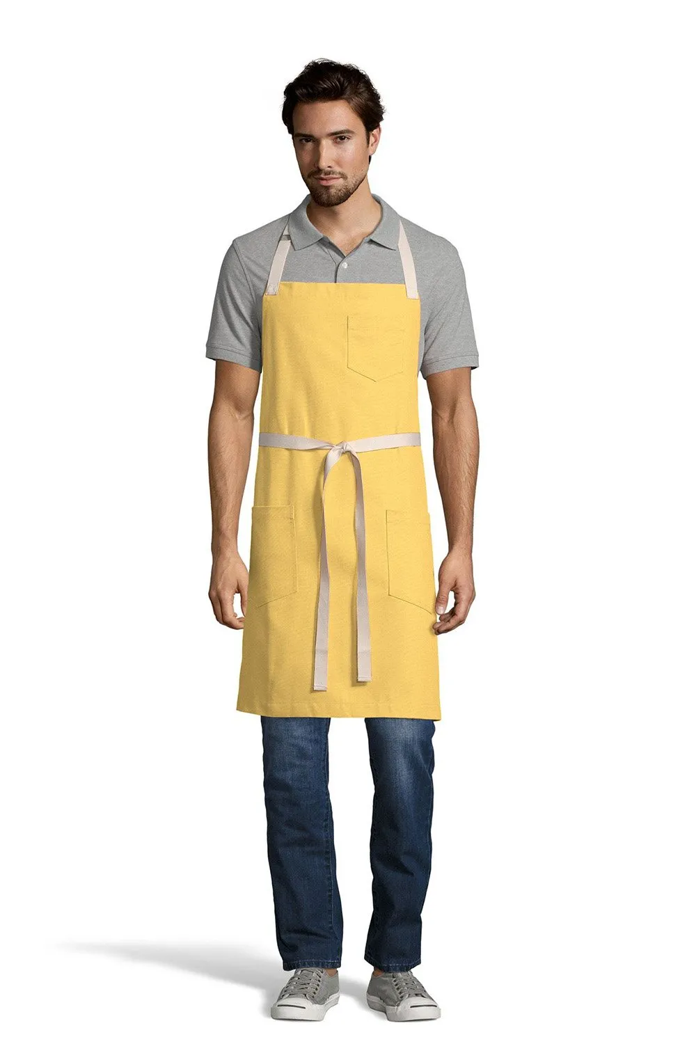 Egg Vibe Bib Apron