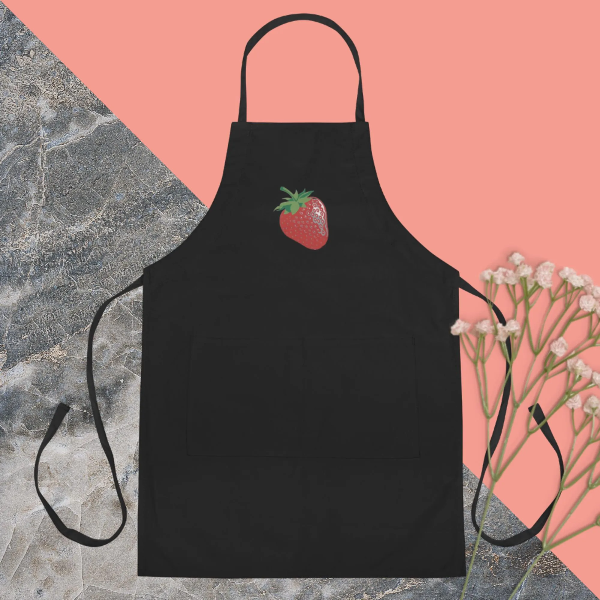 Embroidered Apron