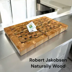 End Grain Wood Cutting Boards by Robert Jakobson