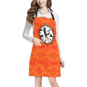 Fancy Orange Carrying Their Prayers Apron