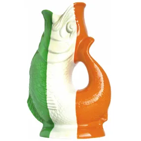 Gluggle Jug Irish Flag Extra Large, 10-Inch, 38 Fluid ounce capacity