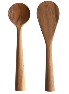 Hand-Carved Acacia Wood Kitchen Tools