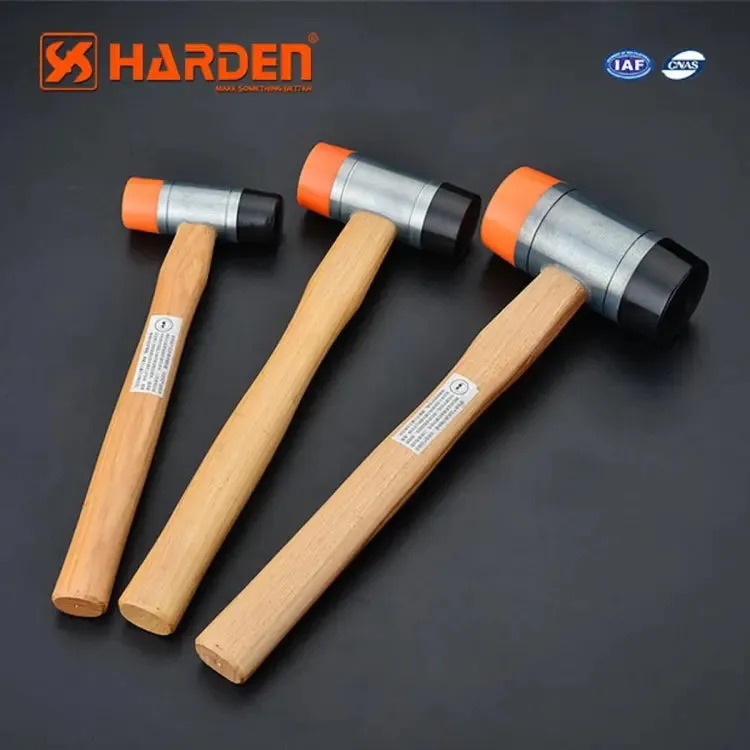 Harden Mallet with Wood Handle 35mm