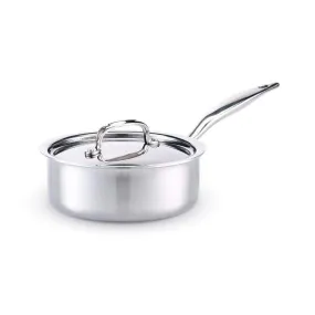 Heritage Steel 5-ply Stainless Saucepan with Lid