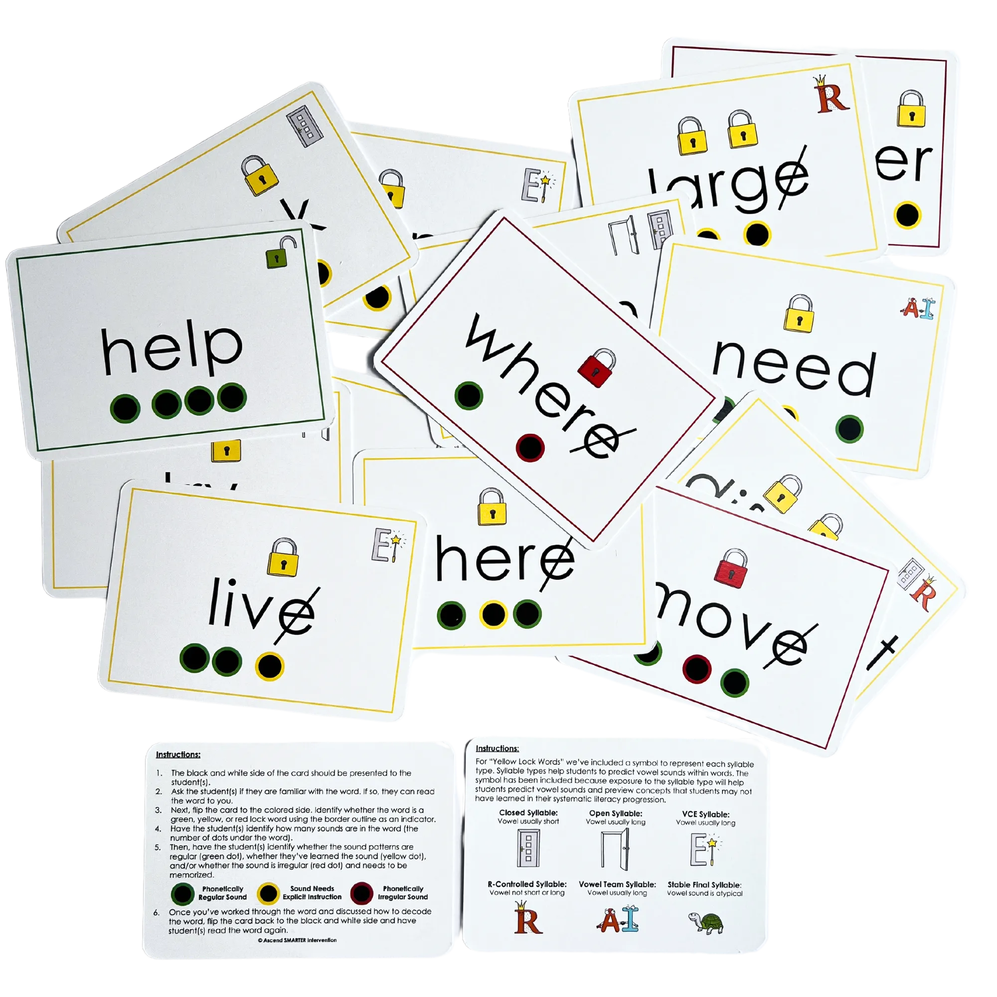 High Frequency Words Deck